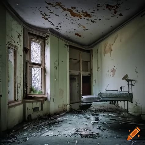 Abandoned Hospital Room On Craiyon