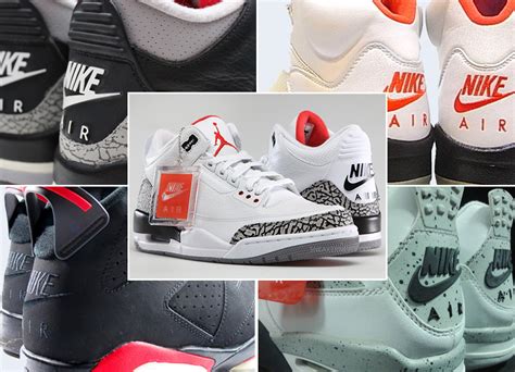 History of Air Jordan Retros with "Nike Air" Branding - SneakerNews.com