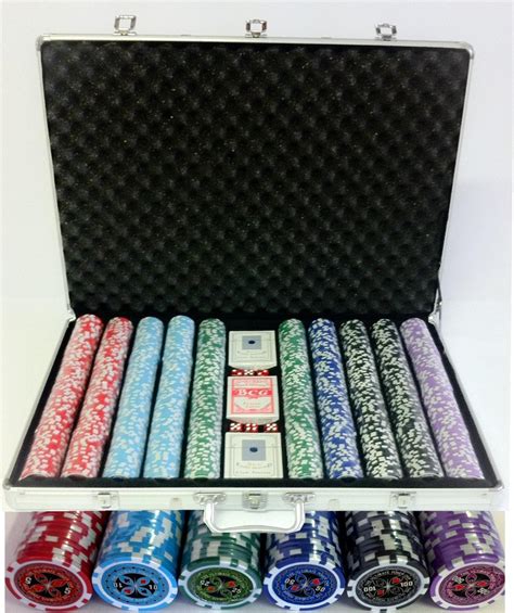 1000 poker chips set Ultimate Chip - PokerProductos.com