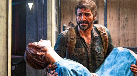 Joel Saves Ellie From The Hospital Full Ending Scene The Last Of Us Youtube