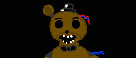 Fnaf2, Golden Freddy (GIF) by KittySam on DeviantArt