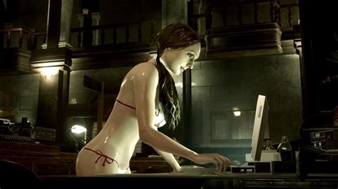 Resident Evil 2 Remake Katherine Warren Japan Bikini Biohazard 2 Mod