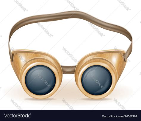 Retro steampunk style glasses Royalty Free Vector Image