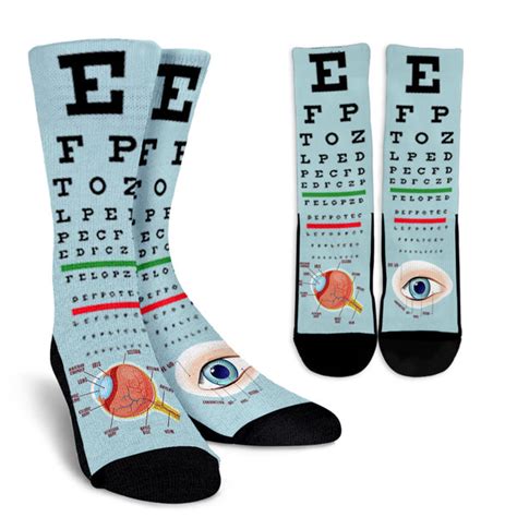 Optometrist Eye Socks Groove Bags