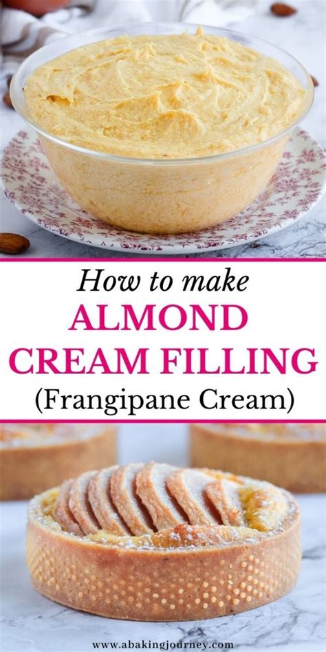 Easy Almond Cream Filling A Baking Journey