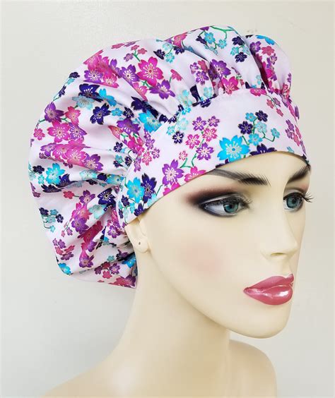 Bouffant Surgical Scrub Hat Scrub Cap For Women Bouffant Scrub Hat