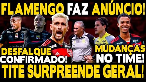 Mudan As No Time Tite Surpreende Geral Desfalque Confirmado De La