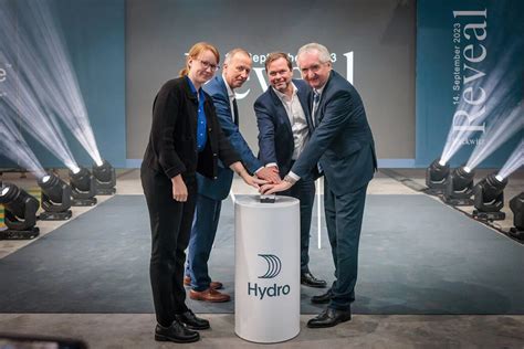 Grünes Aluminium in der neuen Gießanlage von Hydro