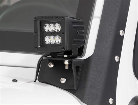 Rough Country 70903BL Barra De Luces CREE LED Cuadradas Color Negro