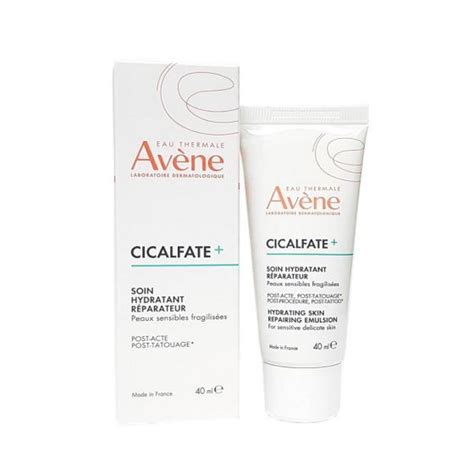 Avene Cicalfate Hydrating Skin Repairing Emulsion Post Acte Post