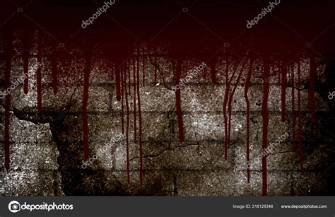 Blood Marks Grunge Wall Stock Photo by ©catsence 318129346