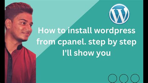 How To Install Wordpress On Cpanel Manually Step By Step YouTube