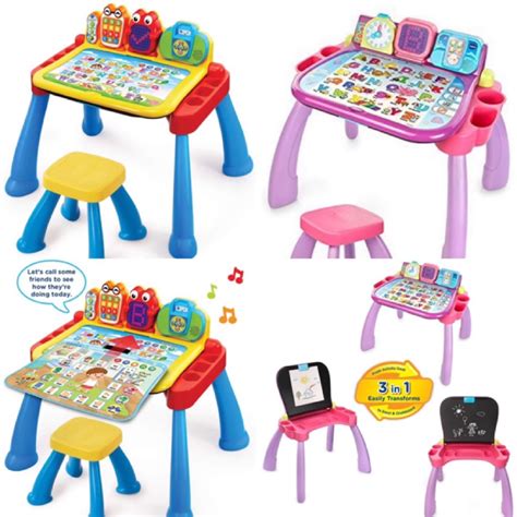 Vtech Touch And Learn Activity Desk Deluxe Shopee Singapore