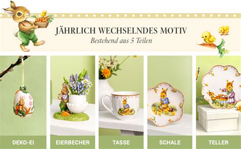 Amazonde Villeroy And Boch Annual Easter Edition Ornamente Jahresei