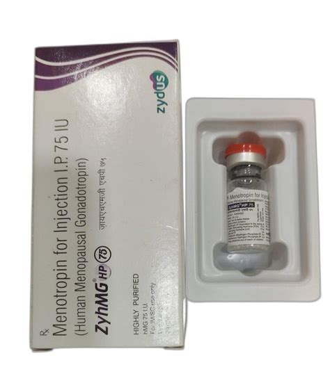 Menotropin For Injection Ip Iu Packaging Type Vial Packaging Size