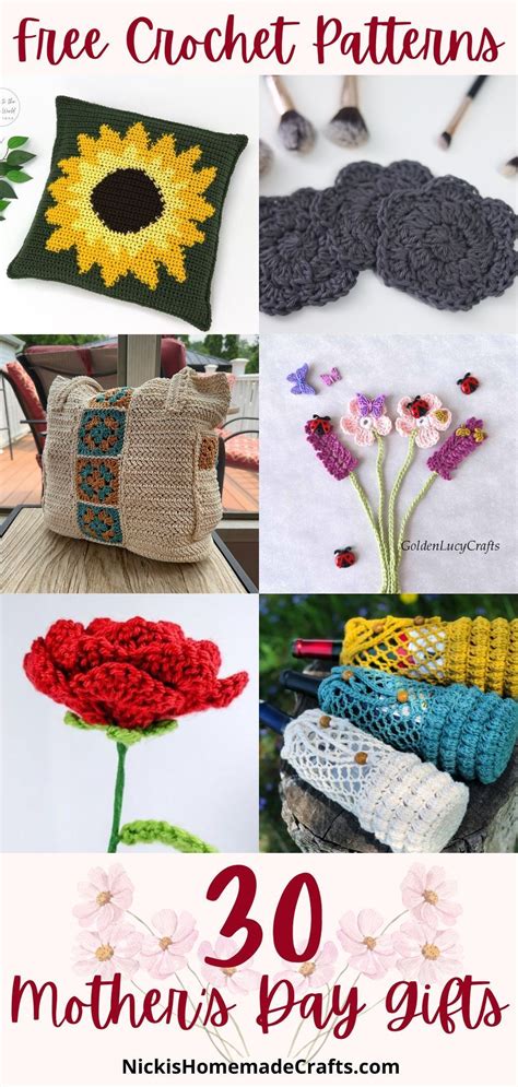 30 Free Quick And Easy Crochet Gifts For Mom On Mother S Day In 2024