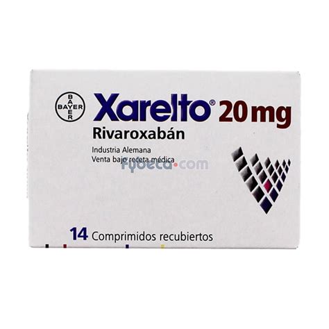 Xarelto Mg Unidad Fybeca