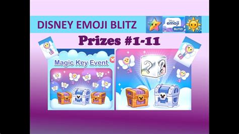 Disney Emoji Blitz Magic Key Event How To Play Prizes 1 11 Youtube