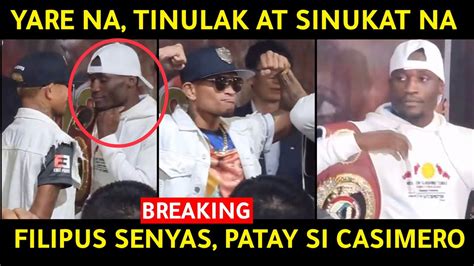 Casimero Tinulak Si Filipus Sa Unang Paghaharap Senyas Ni Filipus