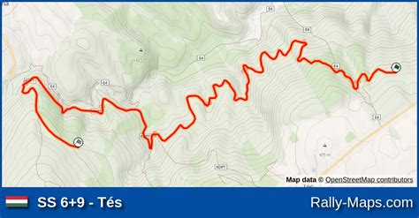 Ss T S Stage Map Sz Kesfeh Rv R Rallye Orb Rally