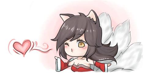 Ahri sending each of u a kiss 💗 : r/AhriMains