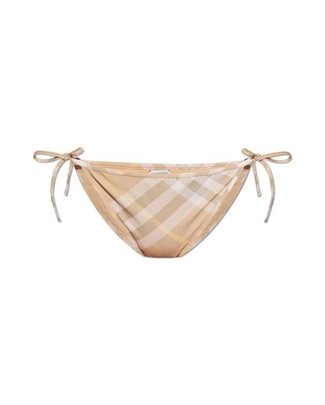 Burberry Bikini Briefs In Natural Lyst