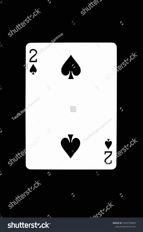 Two Spades Playing Card Stock Photo 1693758859 | Shutterstock