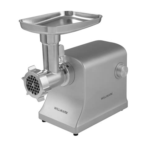 Электромясорубка WILLMARK WMG-2095S (2200Вт, 3,2 кг/мин, реверс, защита ...