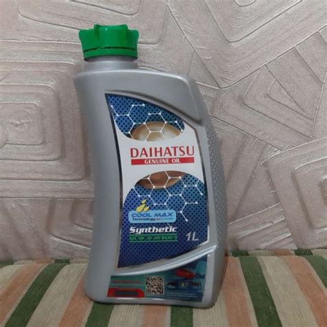 Promo Oli Mobil Daihatsu 5W 30 Api Sn Gf 5 Synthetic 1 Liter Original