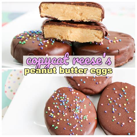 Delicious Homemade Copycat Reese's Peanut Butter Eggs Recipe