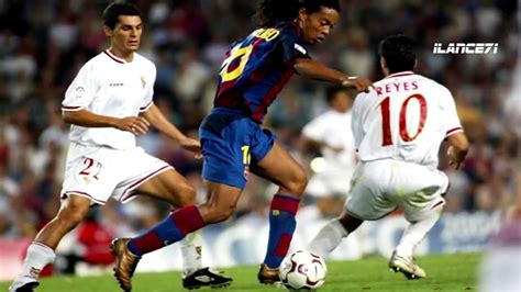 12 Vezes Que Ronaldinho Chocou O Planeta Video Dailymotion