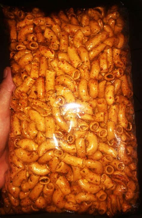 Makaroni Bantet Makaroni Bantet Gram Makaroni Bantet Pedas Snack