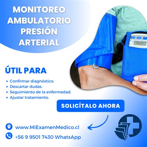 Monitoreo Ambulatorio De Presi N Arterial Mi Examen Medico