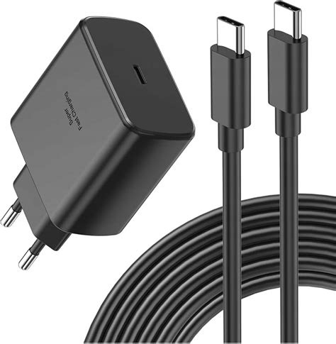 Szybka Adowarka Sieciowa Telefonu Dla Samsung Galaxy W Kabel Usb C