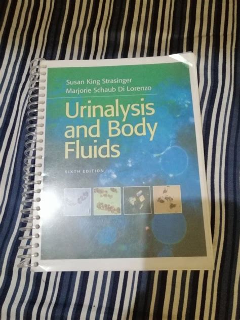 Urinalysis And Body Fluids By Strasinger On Carousell