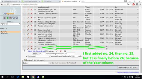 Sorting Mysql Automatic Ordering By Id Not Working Stack Overflow