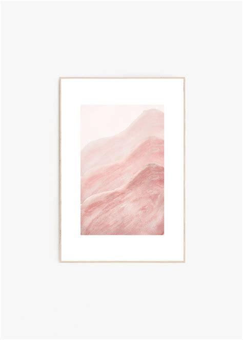 Pink Wall Art Pink Art Print Wall Art Abstract Print - Etsy