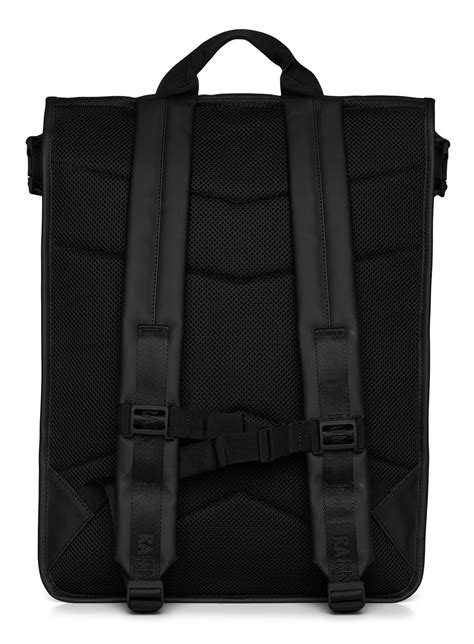 Plecak Miejski Rains Trail Rolltop Backpack Black 13760 01 Equip Pl