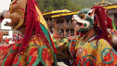 Bhutan S Magical Mask Dances BBC News