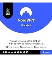 Amazon Nordvpn Standard Month Vpn Cybersecurity Software