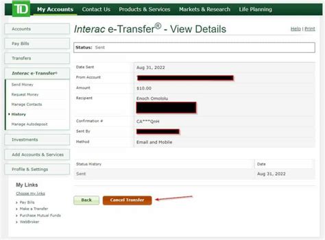 How To Cancel Td Interac E Transfer In 5 Simple Steps Savvy New Canadians