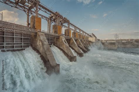 hydroelectric power station Stock Photo | Adobe Stock