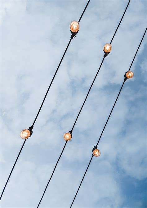 White String Lights · Free Stock Photo