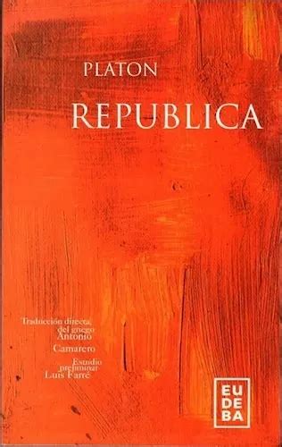 Libro Republica 24 Ed De Platon Mercadolibre