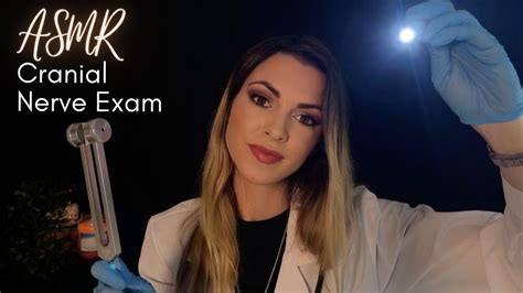 [asmr] Cranial Nerve Exam Medical Roleplay Soft Spoken Youtube