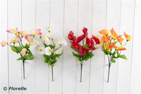 CALLA LILY BUSH 4 COLS ASS Florelle