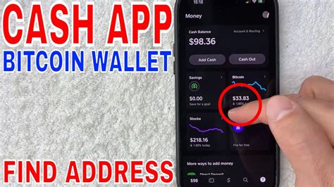 How To Find Cash App Bitcoin Wallet Address 🔴 Youtube