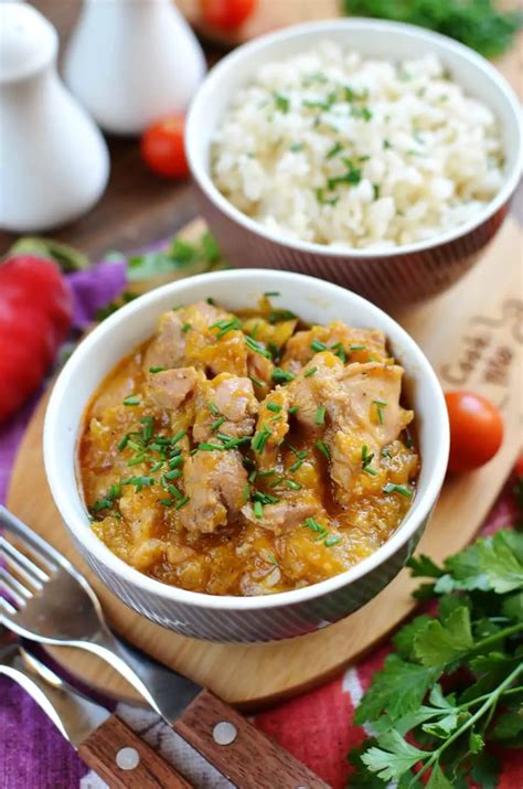 Tasty Chicken and Pumpkin Stew Recipe - COOK.ME