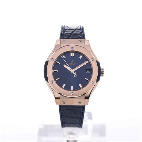 Buy Classic Fusion Hublot Classic Fusion Quartz Blue 42mm 542 Ox 7180 Lr Online Now Montredo