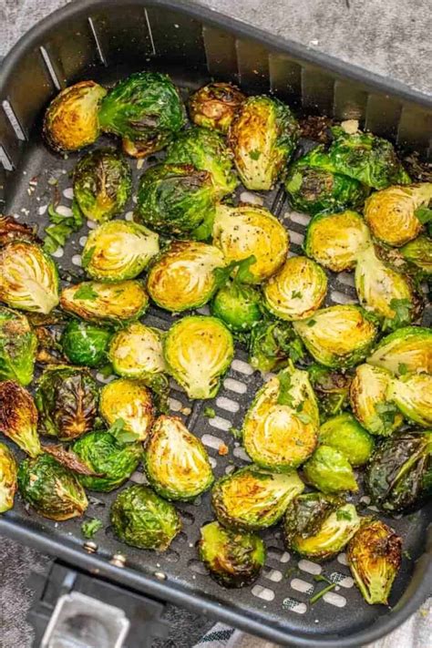 Air Fryer Brussel Sprouts Recipe - Valentina's Corner